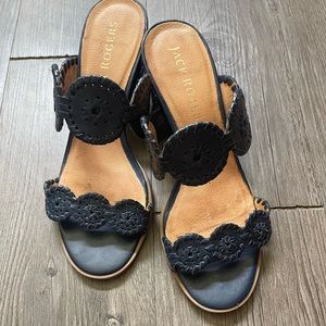 Jack Rogers Lauren heel sandals 7.5
